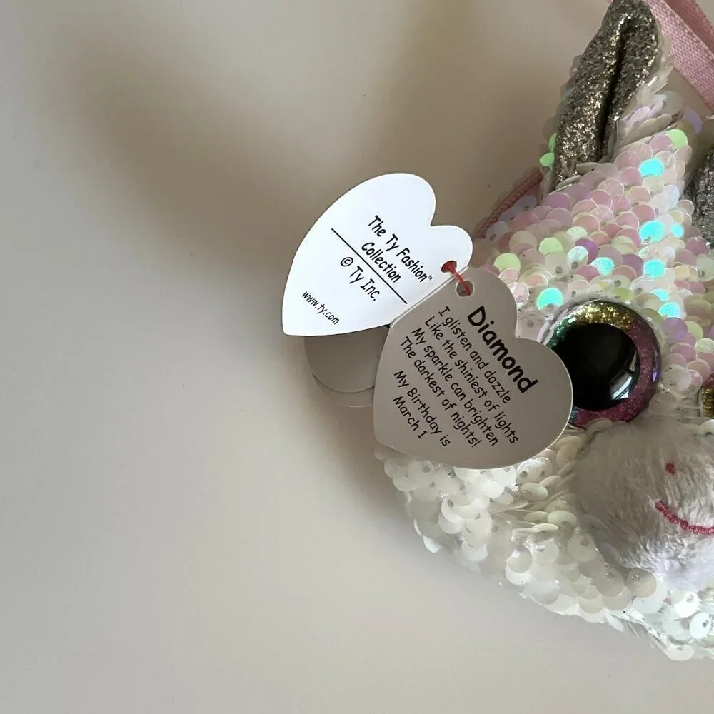 TY FASHON FLIPPY SEQUIN WRISTLET DIAMOND THE UNICORN